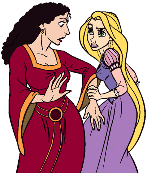 475x559 Clip Art Mother Gothel And Rapunzel Tangled Cliparts