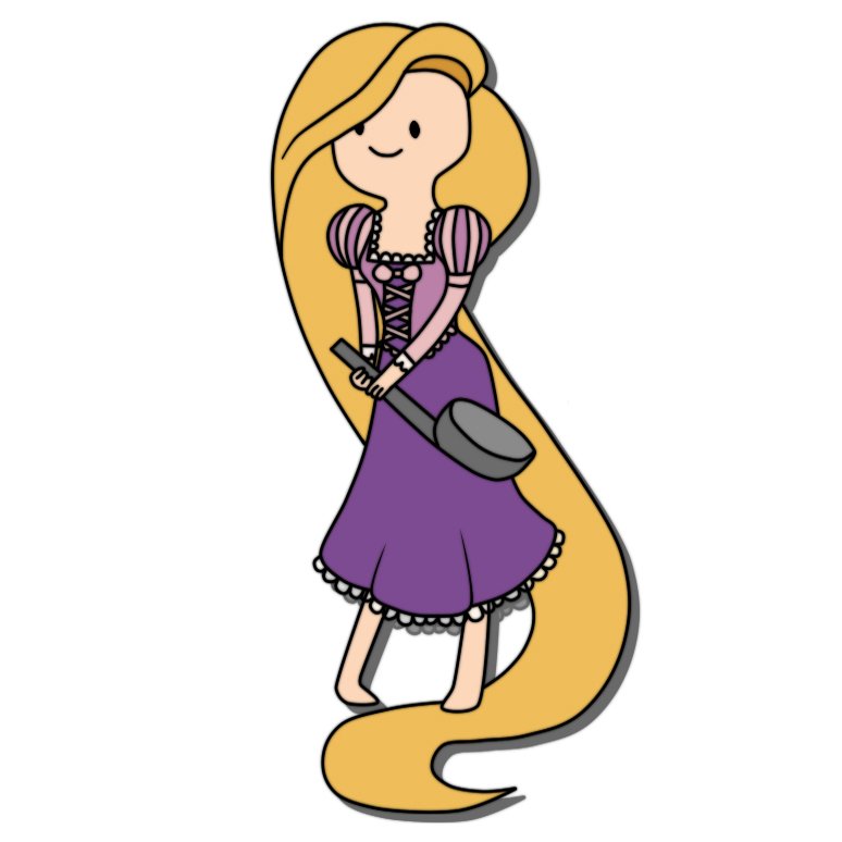 774x774 Rapunzel, Tangled Adventure Time Disney Princesses Popsugar