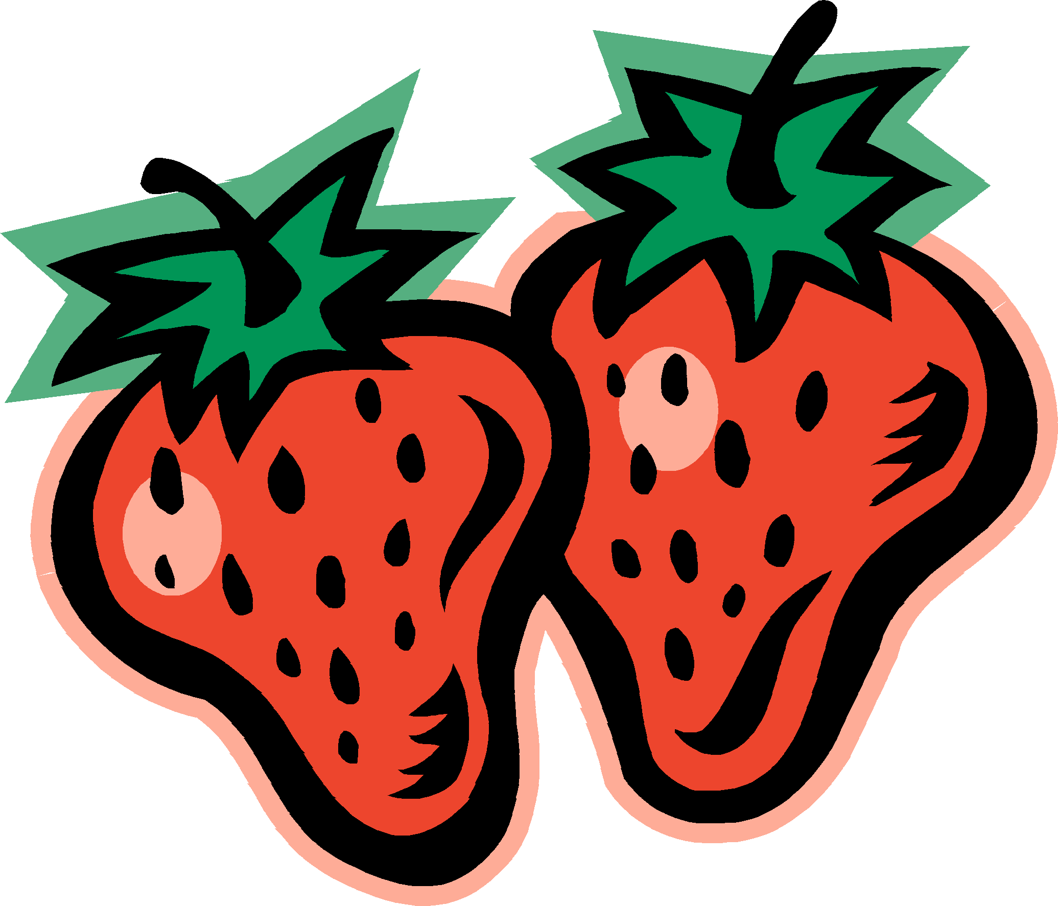 2071x1774 Clip Art Strawberry