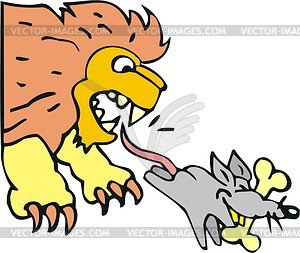 300x253 Lion Clipart Rat