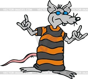 300x270 Rat Cartoon Vector Clip Art Clipart Panda