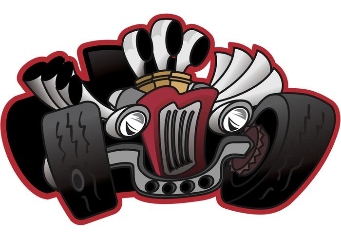 700x490 Rat Rod Toon