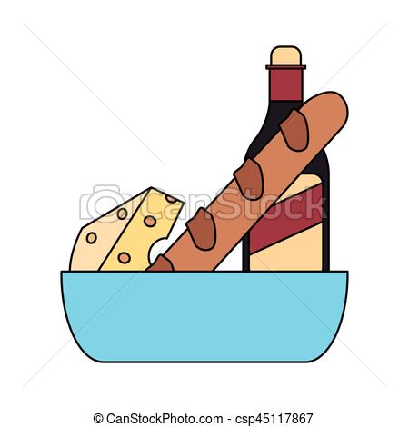 450x470 Baguette French Vector Clipart Royalty Free. 1,972 Baguette French