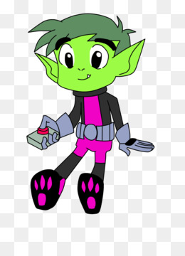 260x360 Beast Boy Raven Clip Art