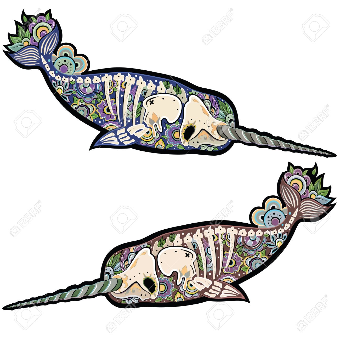 1300x1300 Narwhal Clip Art