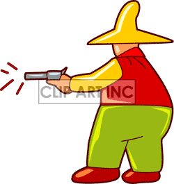 250x265 Pistol Clipart Animated