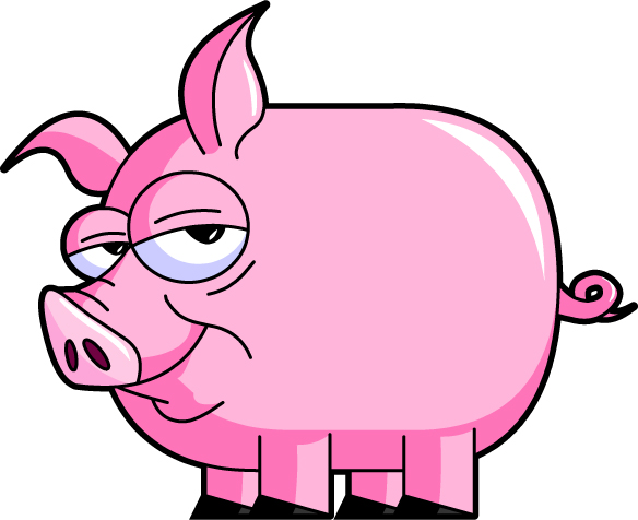 584x476 Pig Clipart Angry