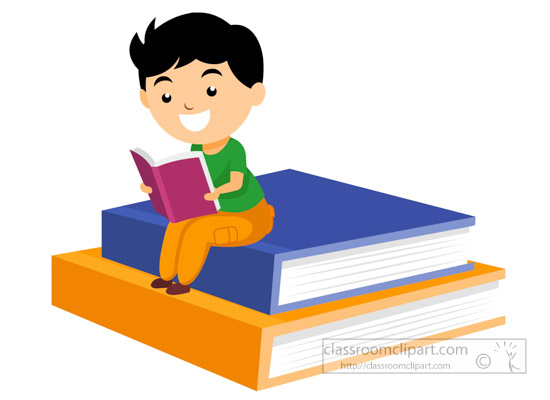 550x400 Reading Books Clipart Reading Clipart Student Reading Book Sitting