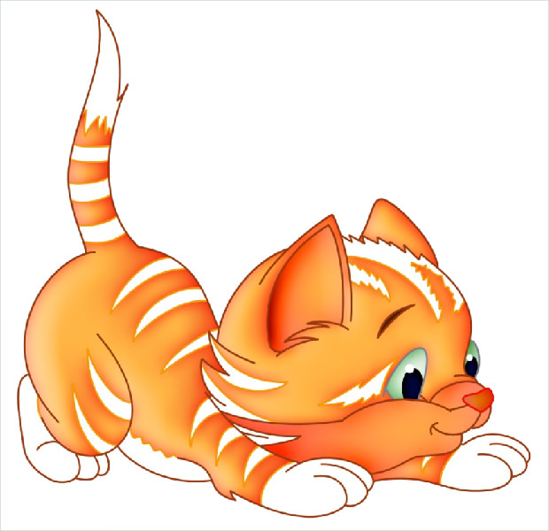 620x600 Collection Of Cute Cat Clipart Free High Quality, Free