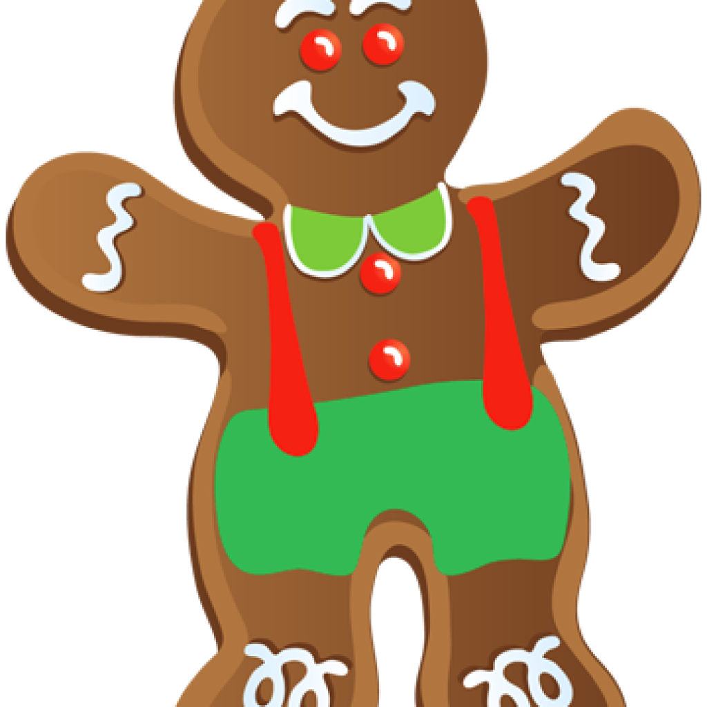 1024x1024 Clipart Gingerbread Man Border