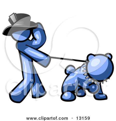 450x470 Blue Man Clipart