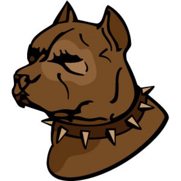 626x626 Pitbull Clipart Design
