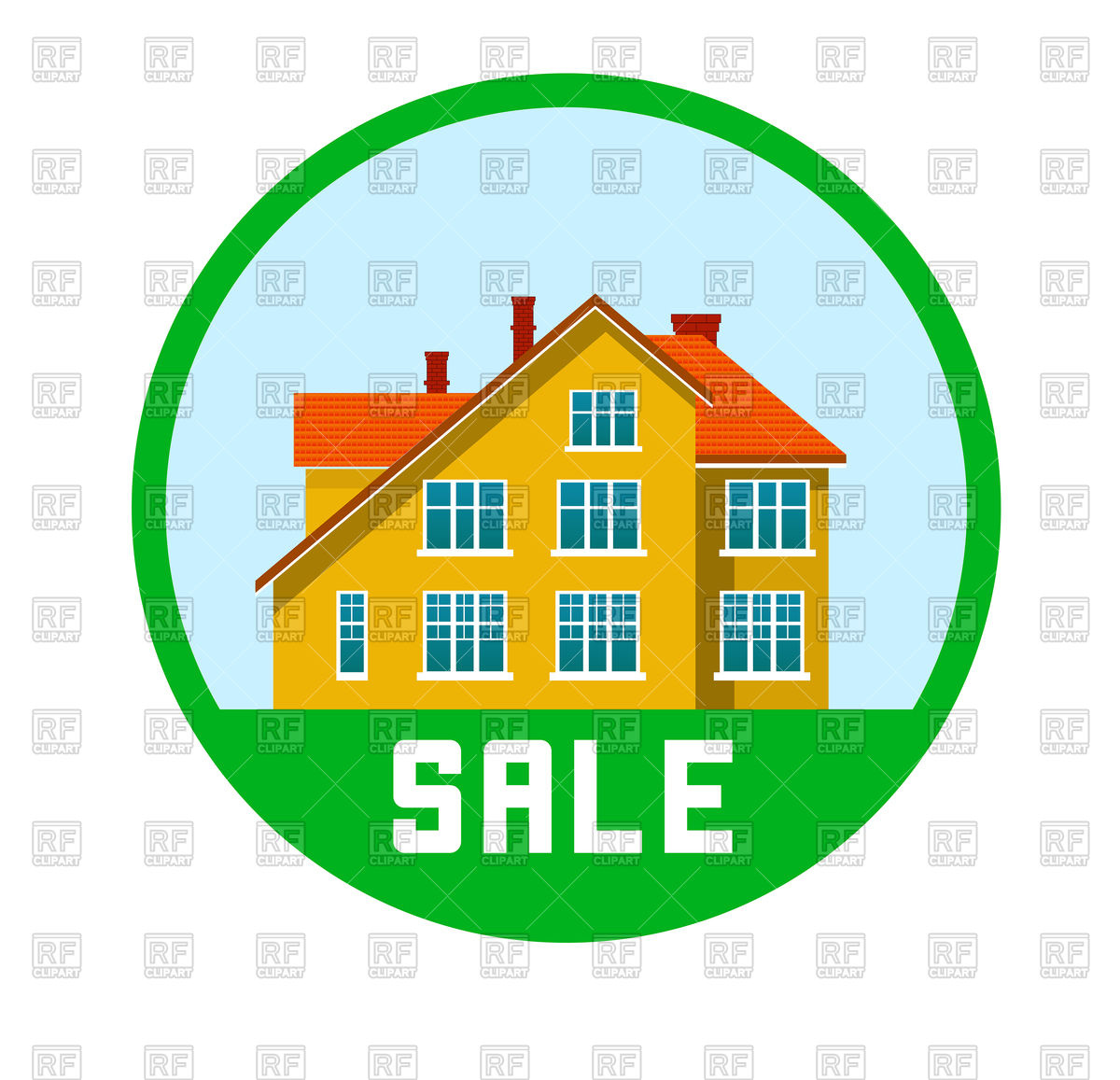 1200x1157 Real Estate Icon Royalty Free Vector Clip Art Image