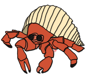 300x263 Crab Clipart Realistic