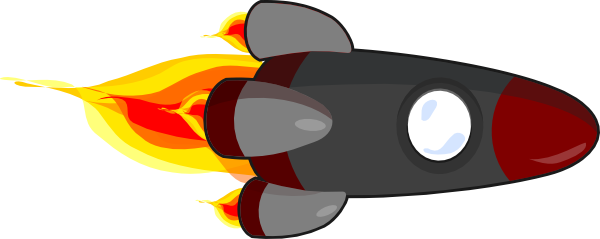 600x239 My Rocketship Edit (Realistic) Clip Art