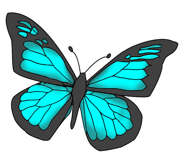 591x514 Realistic Butterfly Clipart Free Amp Realistic Butterfly Clip Art