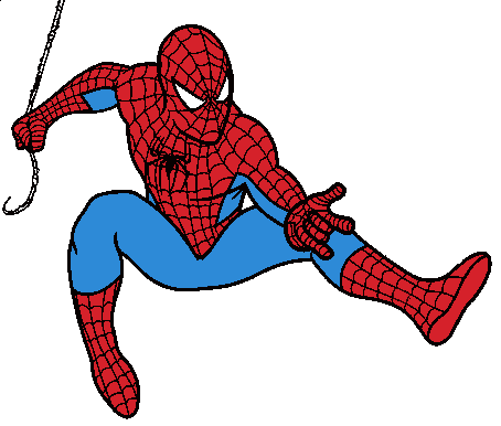 454x386 Spider Man Clip Art Images Free