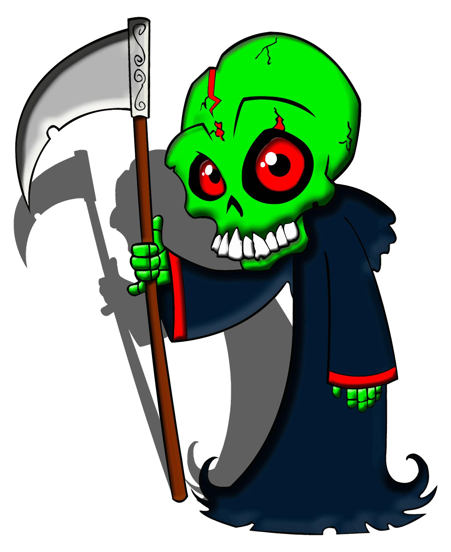 1510x1848 Cartoon Grim Reaper Clipart