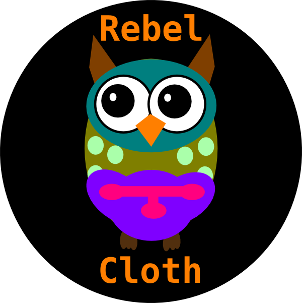 600x601 Rebel Cloth Logo Clip Art