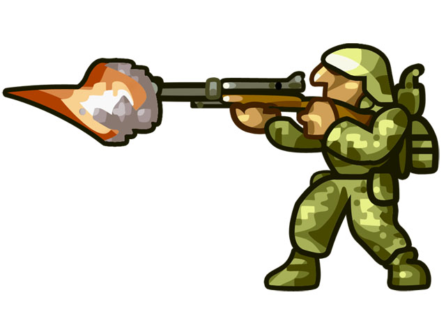 640x480 Rebel Army Clipart