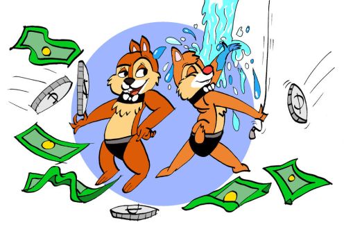 496x350 Top 97 Chip And Dale Clip Art