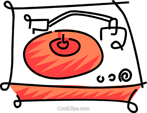 480x371 Record Player Royalty Free Vector Clip Art Illustration Vc023391