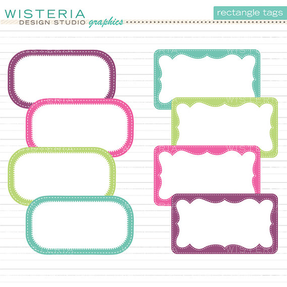 570x569 Decorative Rectangle Clipart