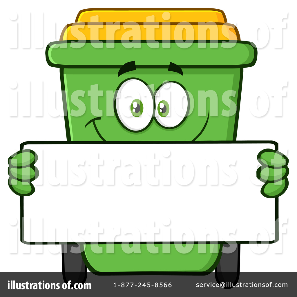 1024x1024 Green Recycle Bin Clipart