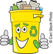 176x179 Paper Recycling Bin Clip Art