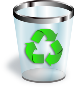 252x297 Recycling Bin Icon Clip Art