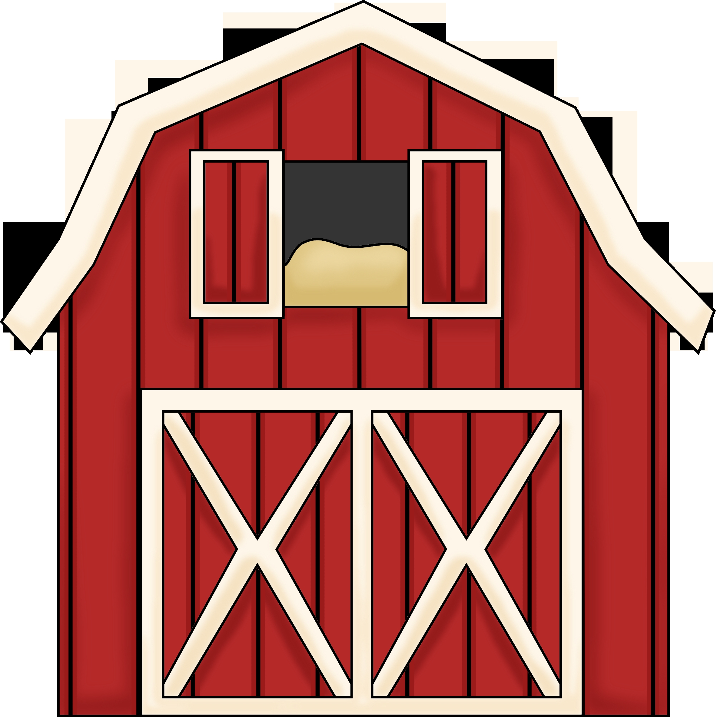 2367x2371 New Barn Clipart Gallery