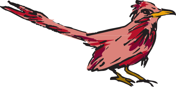 600x297 Red Bird Art Bird Bird Clipart, Bird And Clip Art