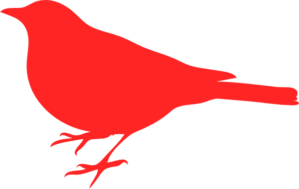 600x380 Red Love Bird Clip Art