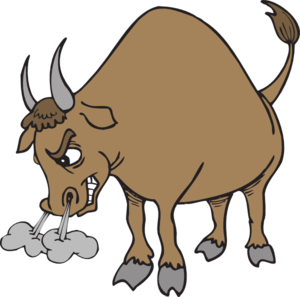 300x297 Free Clipart Bull