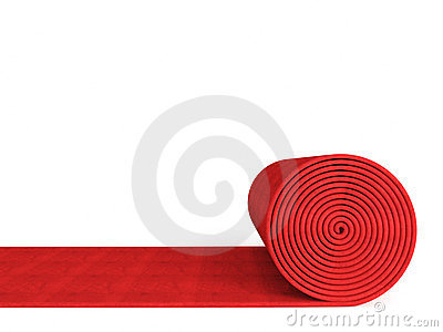 400x300 Red Carpet Roll Clipart