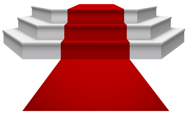 600x360 White Podium With Red Carpet Png Clipart Image Png Jpg