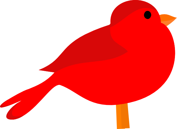 600x439 Free Clip Art Red Birds
