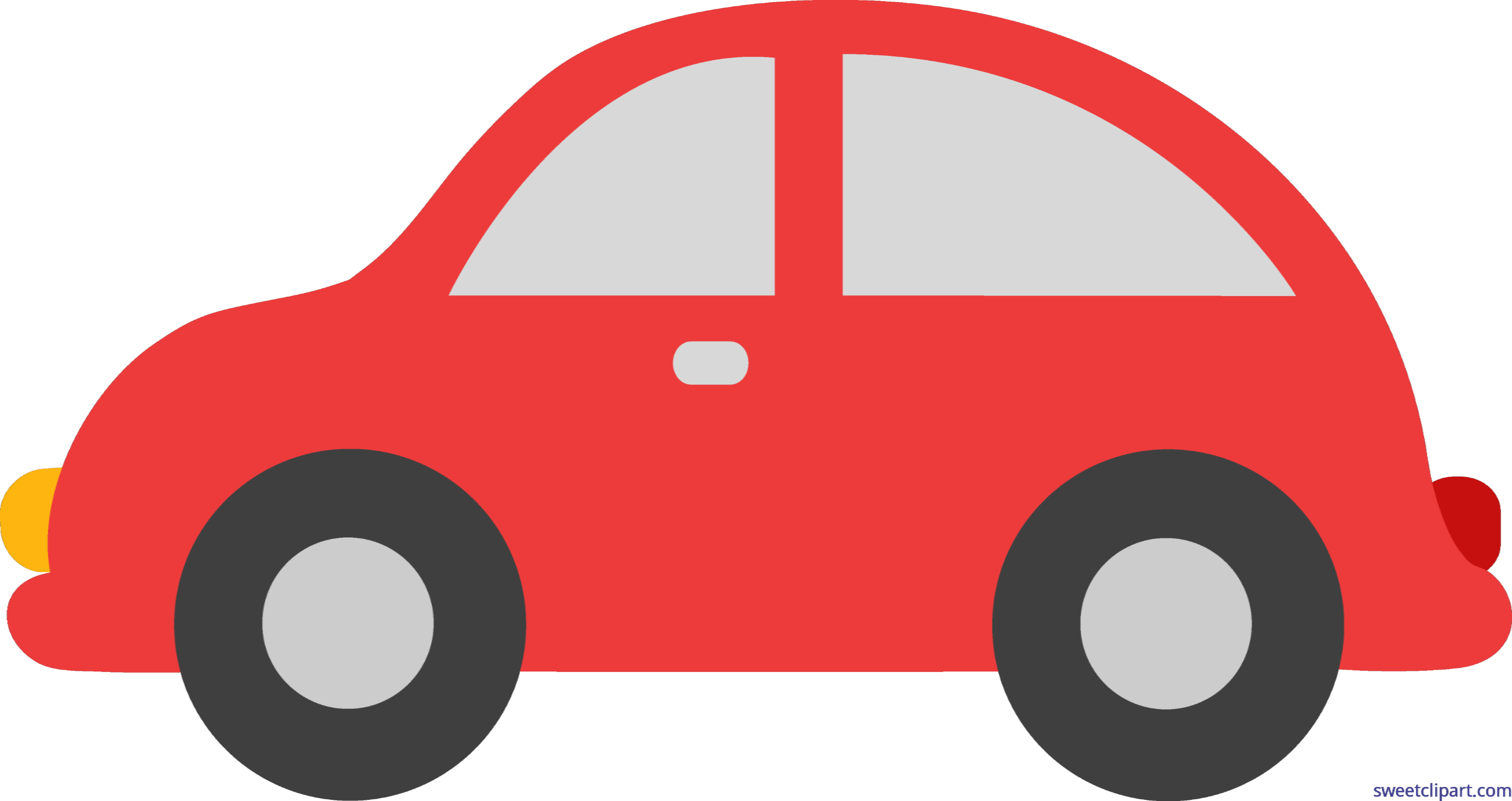 4916x2605 Red Toy Car Clip Art