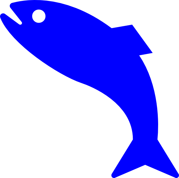 600x596 Red Fish Blue Fish Clipart