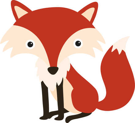 441x400 Top 89 Red Fox Clip Art