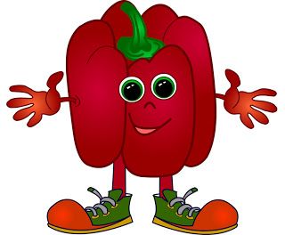 320x264 Red Bell Pepper Clip Art Clip Art