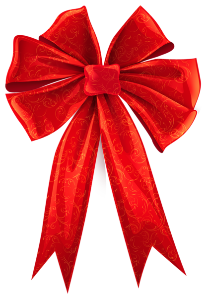 415x600 Red Bow Clip Art