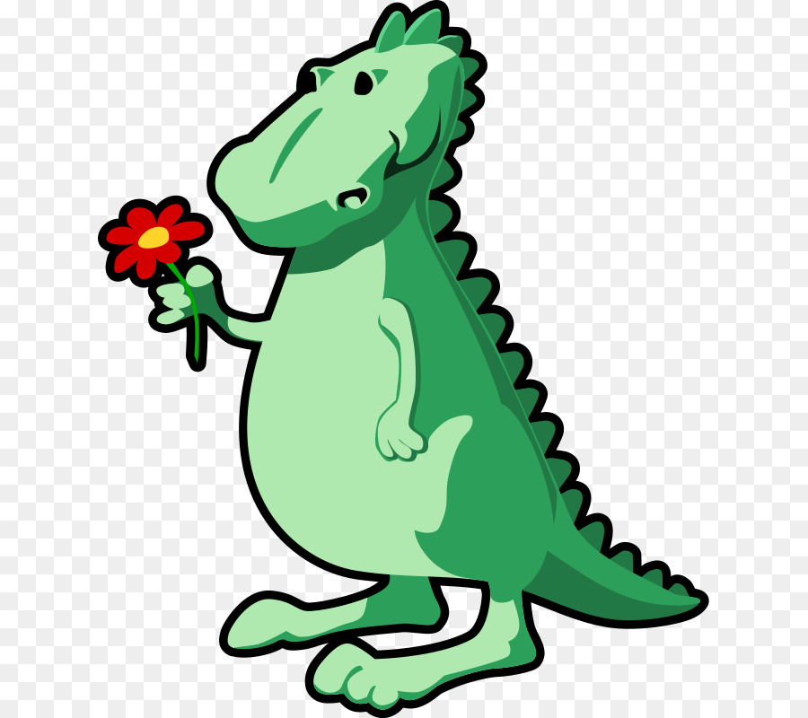 900x800 Flower Dinosaur Clip Art