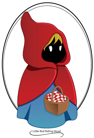 376x555 Little Red Riding Hood