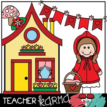350x350 Little Red Riding Hood Clipart Fairy Tales Folk Tales By