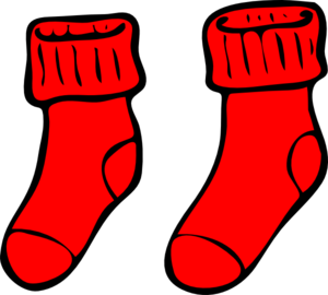 300x270 Clip Art Socks