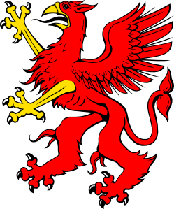 249x299 Red Griffin Clip Art