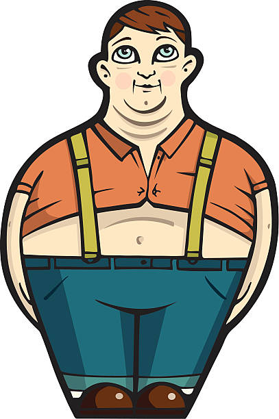 407x612 Fat And Redneck Clipart