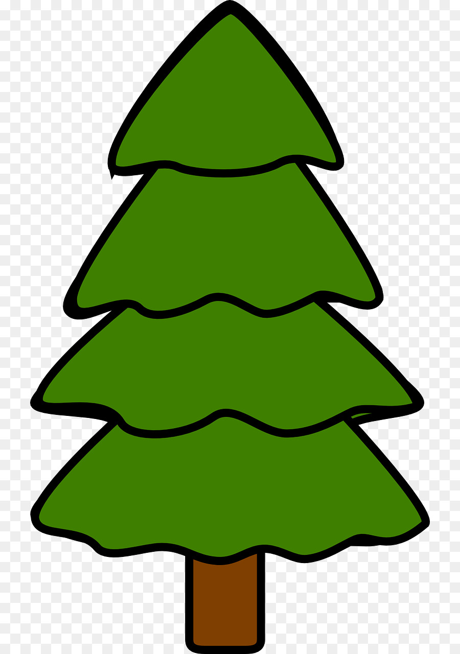 900x1280 Douglas Fir Pine Tree Clip Art