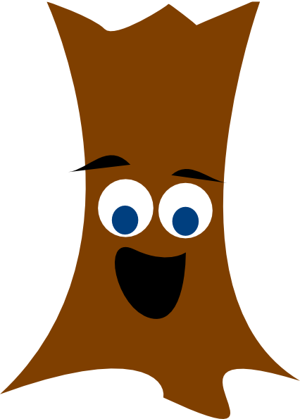 426x595 Brown Tree Clipart